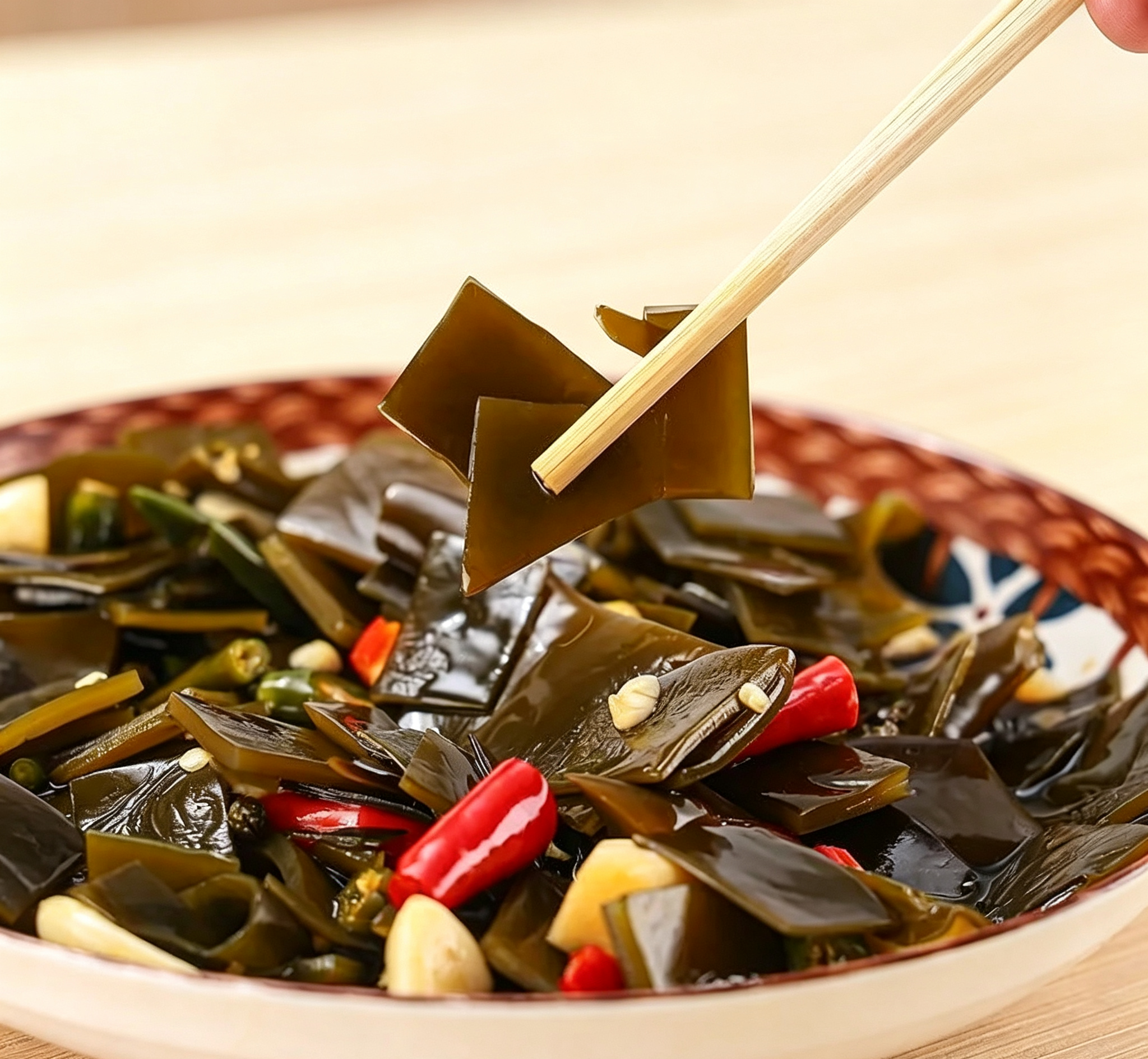 Spicy Seaweed Delight: Flavorful & Fresh